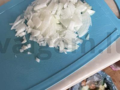 Keptas vištienos filė su šalotiniu svogūnu Žingsnis 2