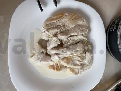 Keptas vištienos filė su šalotiniu svogūnu Žingsnis 4