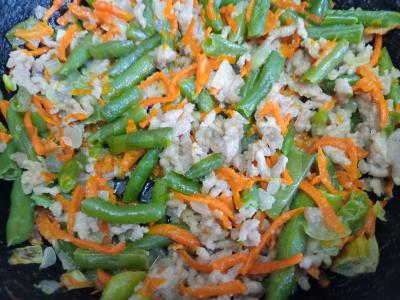 Bulgūras su daržovėmis ir kiaulienos faršu Žingsnis 5