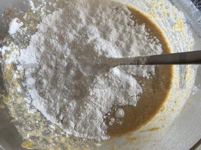 Šokoladiniai moliūgų blynai Žingsnis 6