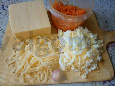 Kepeninė ritinėliai su sūrio-kiaušinio įdaru Žingsnis 2