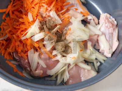 Namų vištiena lėtojoje viryklėje Žingsnis 4