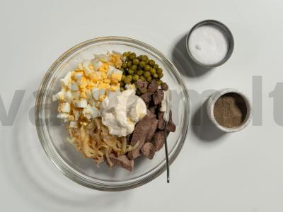 Kalakutų salotos Žingsnis 5