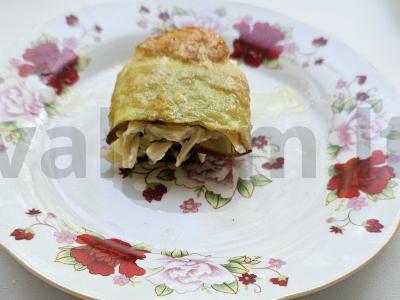 Cukinijos su sūriu ir žolelėmis Žingsnis 5