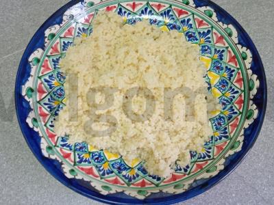 Troškinti vištienos širdelės su kuskuso garnyru Žingsnis 9