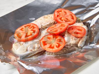 Jūros lydekos steikas Žingsnis 6