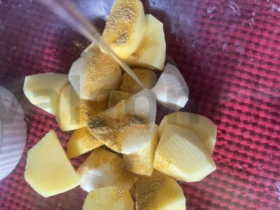 Prancūziška bulvė be mėsos Žingsnis 3