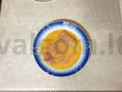 Kiaulienos šnicelis su džiūvėsėliais Žingsnis 5