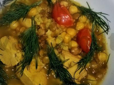 Maroko sriuba pagrindine nuotrauka