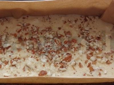 Lengvas obuolių keksas su riešutais ir mandarinų Žingsnis 2