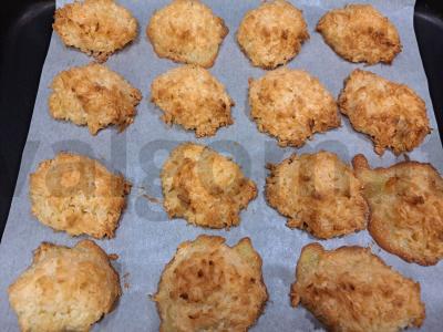 Kokosų sausainiai Žingsnis 5