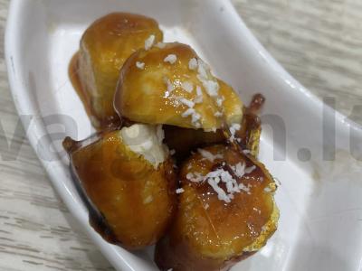 Bananai karamelėje „Stikliukas“ Žingsnis 5