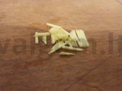 Arbatos gėrimas su citrina, imbieru ir mėtomis Žingsnis 1