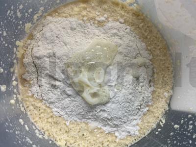 Apverstas pyragas su ananasais Žingsnis 3