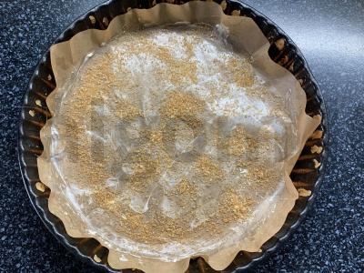 Apverstas pyragas su ananasais Žingsnis 4