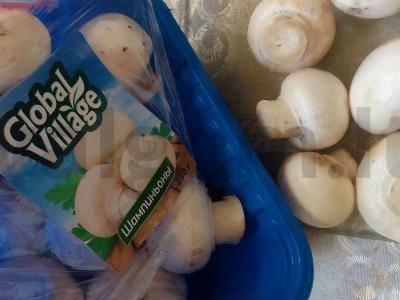 Funchosa su krevetėmis ir grybais Žingsnis 5