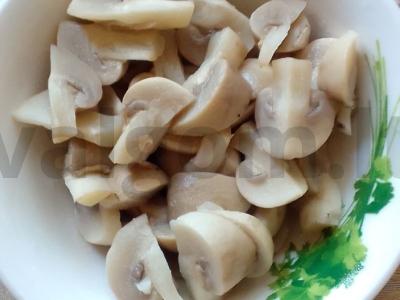 Funchosa su krevetėmis ir grybais Žingsnis 7