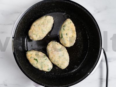 Skani menkės žuvies kotletai Žingsnis 8