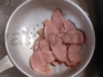 Indėnų troškinys su grybais ir kečupu Žingsnis 1