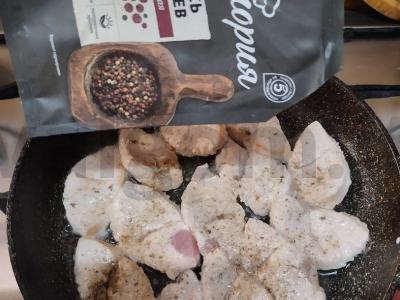 Indėnų troškinys su grybais ir kečupu Žingsnis 4