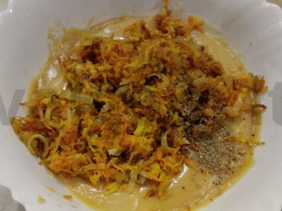 Skaniausi žirnių ir daržovių kotletai Žingsnis 3