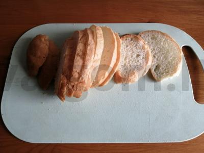 Sumuštiniai su šprotų „Izyzk“ Žingsnis 1