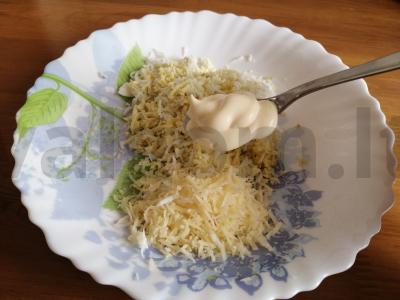 Sumuštiniai su šprotų „Izyzk“ Žingsnis 5