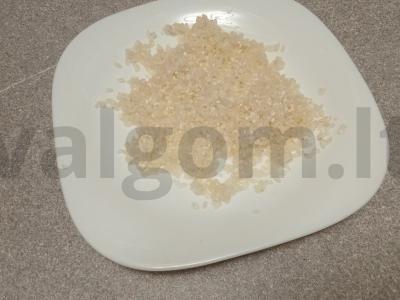 Greita solyanka su ryžiais Žingsnis 1