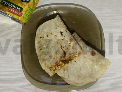 Tortilija su vištiena ir kukurūzais Žingsnis 16