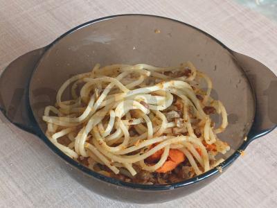 Spagečiai su lęšiais pagrindine nuotrauka