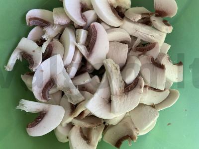 Kreminiai grybų padažu „Švelnus patiekalas“ Žingsnis 1