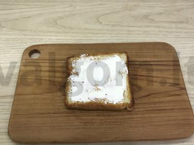 Tostai su kriauše ir varškės sūriu Žingsnis 5