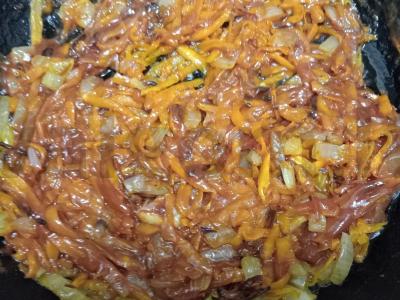 Borsčas be burokėlių ant ančių sultinio Žingsnis 8