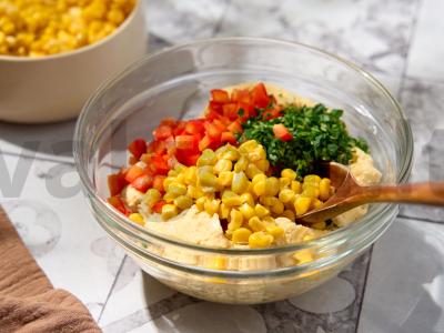 Vegetariškos kotletai iš smulkinto žirnio Žingsnis 5