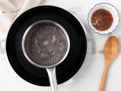 Biskvitinis ritinys su aguonomis Žingsnis 6