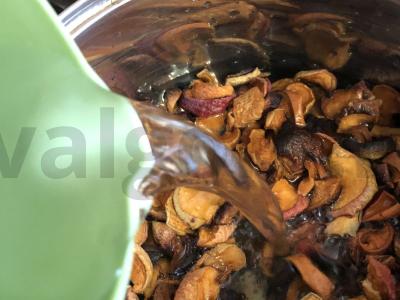 Džiovintų vaisių kisielius Žingsnis 2