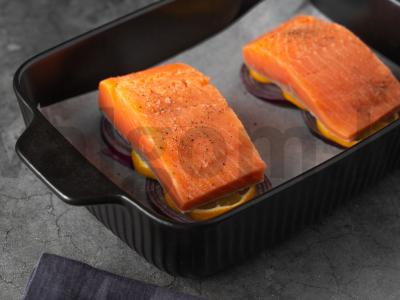 Graikiškai kepta upėtakis Žingsnis 2