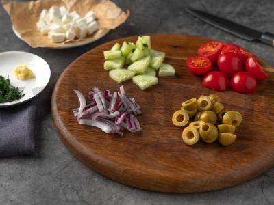 Graikiškai kepta upėtakis Žingsnis 3