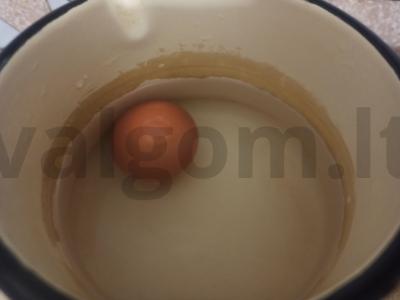 Grikių košė su grybais ir kiaušiniu Žingsnis 2