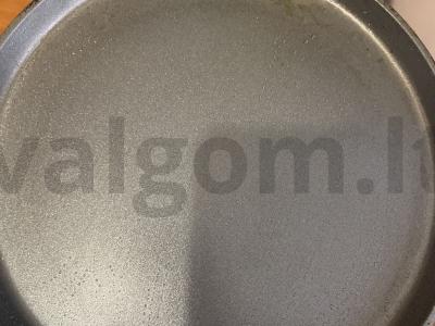 Blynai su cukraus pakaitalu ir ryžių miltais Žingsnis 4