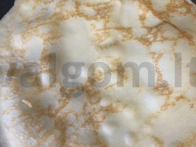 Blynai su cukraus pakaitalu ir ryžių miltais Žingsnis 5