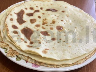 Blynai su cukraus pakaitalu ir ryžių miltais pagrindine nuotrauka