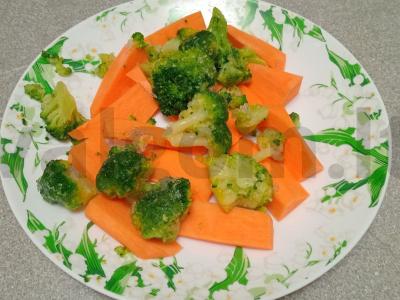 Anties filė, kepta su brokoliais, batatais ir provanso žolelėmis Žingsnis 2