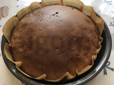 Kefyro pyragas su riešutais Žingsnis 10