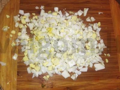 Pekino kopūstų salotos su karpaču Žingsnis 5