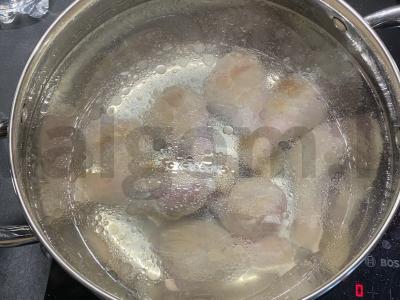 Vištienos ir grikių sriuba Žingsnis 1