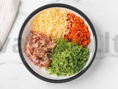 Itališkas pjaustytas sumuštinis Žingsnis 1