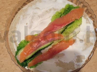 Tortilija su silke ir Pekino kopūstu Žingsnis 5