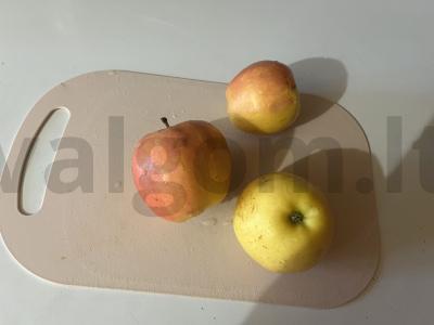 Sluoksniuoti pyragėliai orkaitėje su obuolių įdaru Žingsnis 1