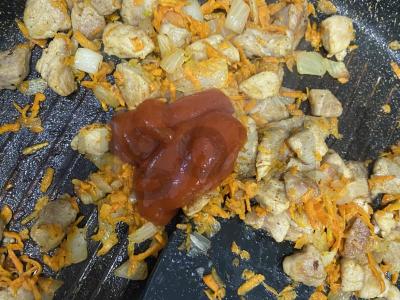 Namų padažas iš blynų miltų Žingsnis 2